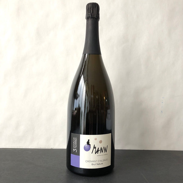 2015 Domaine Mann - Vignoble des 3 Terres Cremant d'Alsace Brut Nature France 1.5L Magnum