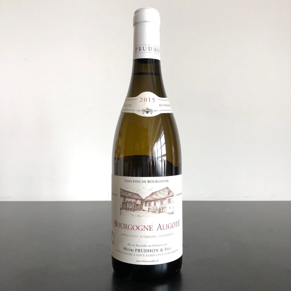 2015 Henri Prudhon & Fils Bourgogne Aligote, Burgundy, France
