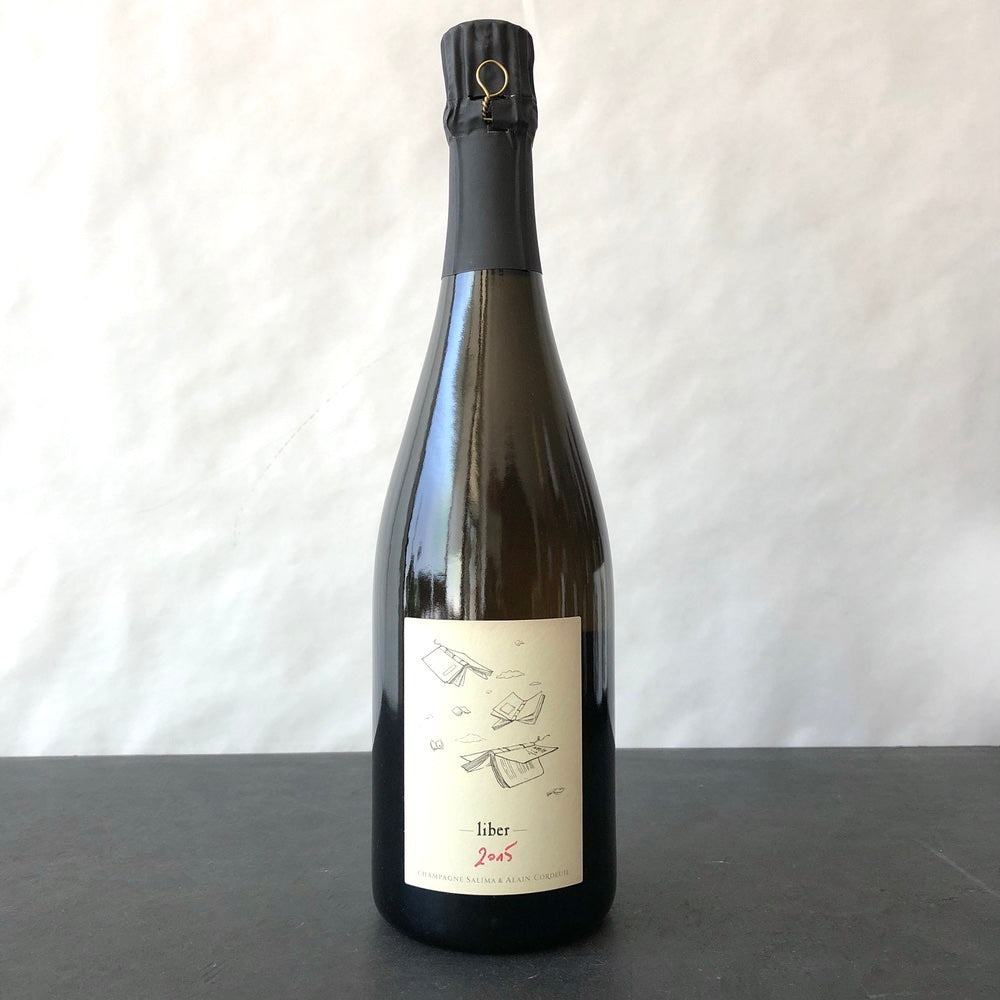 2015 Salima et Alain Cordeuil 'Liber' Brut Nature Champagne, France