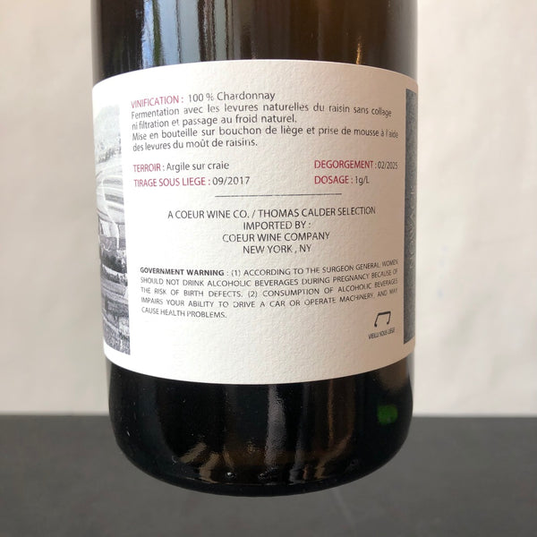 2016 Domaine Nowack Cru d'Origine Mancy Premier Cru, Champagne, France