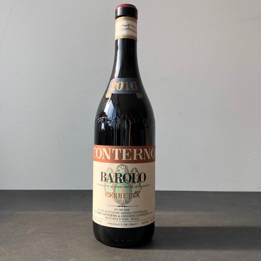 2016 Giacomo Conterno 'Cerretta' Barolo DOCG, Italy