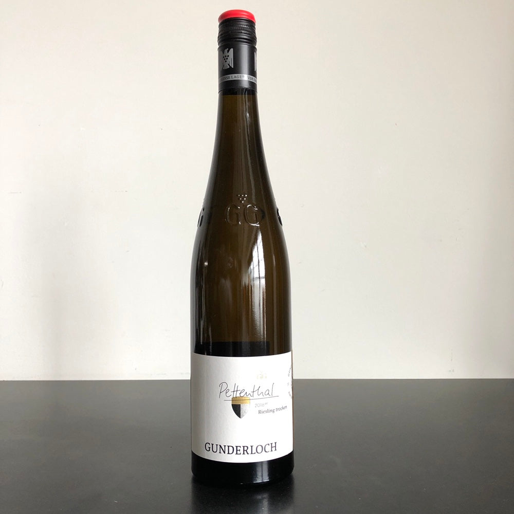 2016 Gunderloch Nierstein Pettenthal Riesling Grosses Gewachs Rheinhessen, Germany - LIBRARY RELEASE