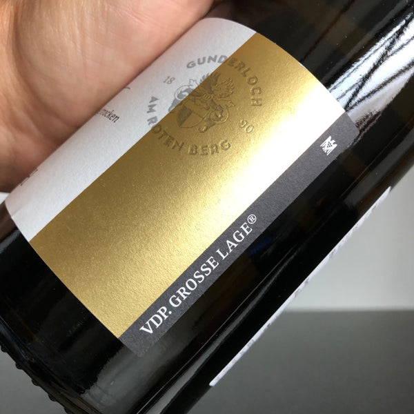 2016 Gunderloch Nierstein Pettenthal Riesling Grosses Gewachs Rheinhessen, Germany - LIBRARY RELEASE