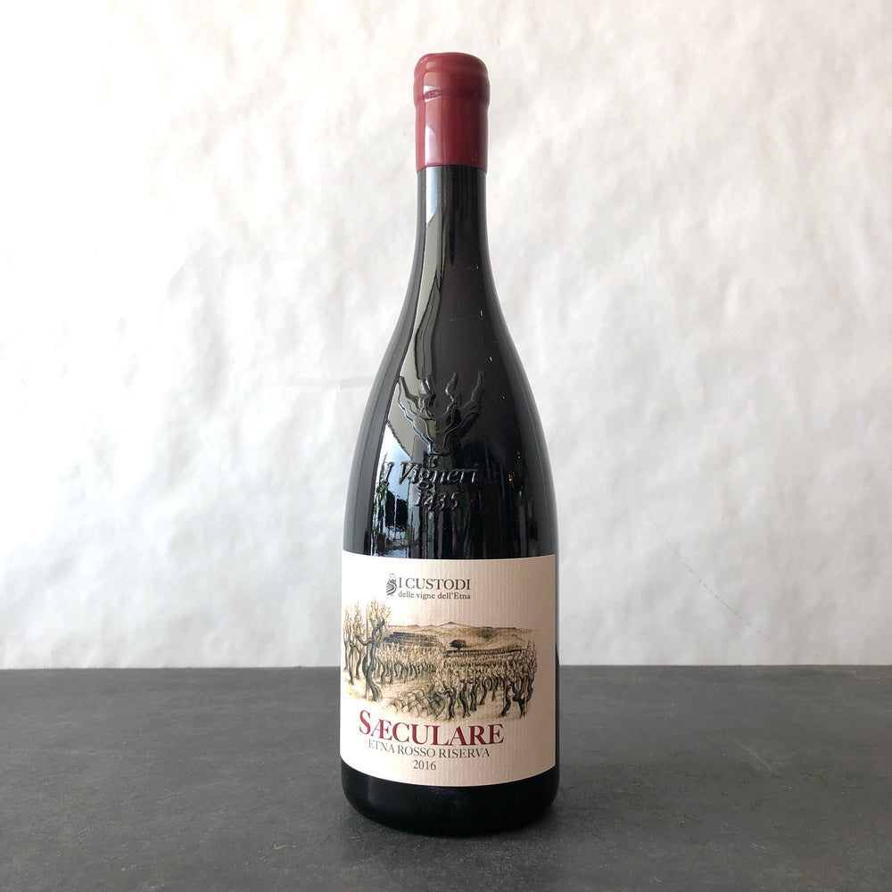 2016 I Vigneri I Custodi delle Vigne dell'Etna 'Saeculare' Riserva Etna Rosso Sicily, Italy