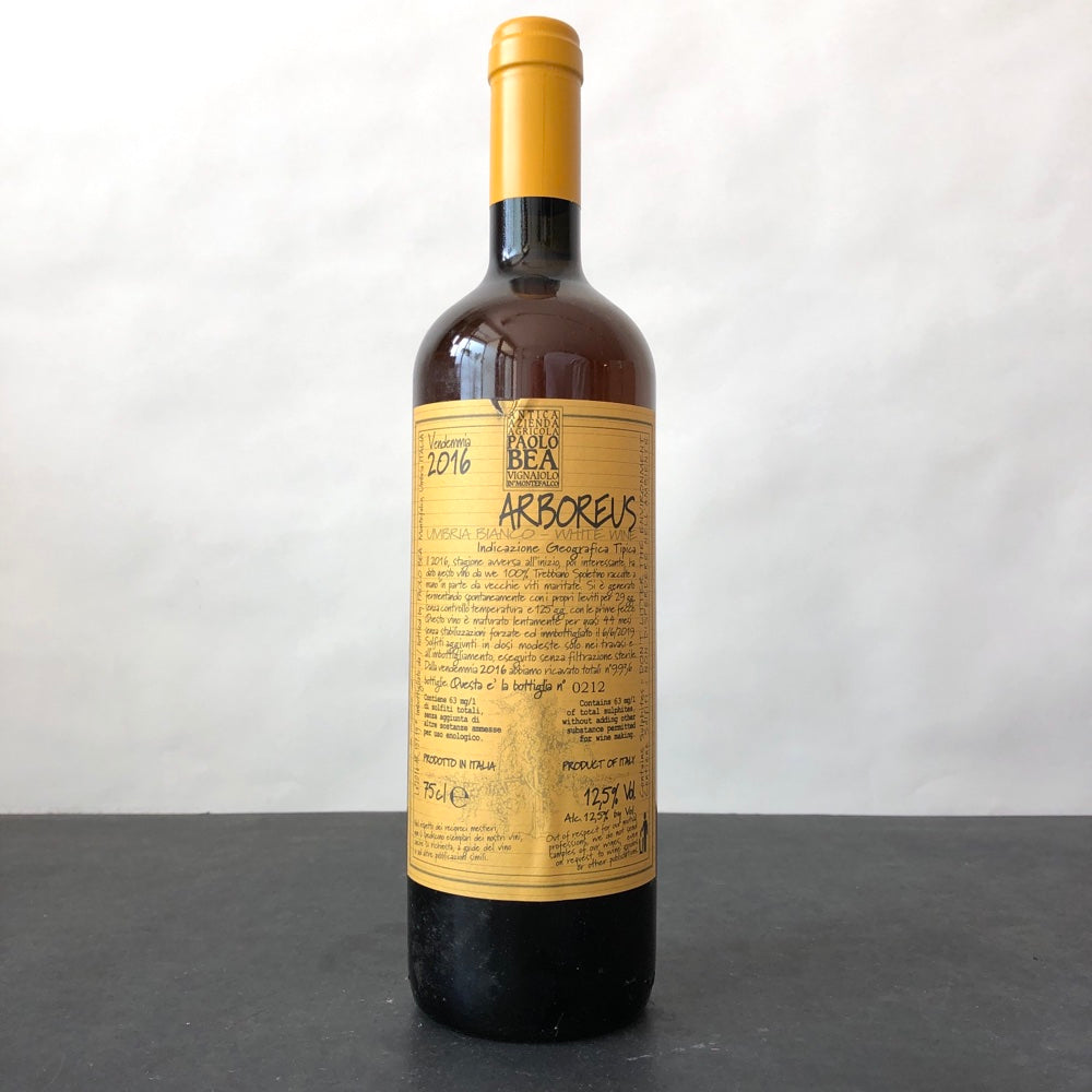 2016 Paolo Bea Arboreus Umbria Bianco, Italy