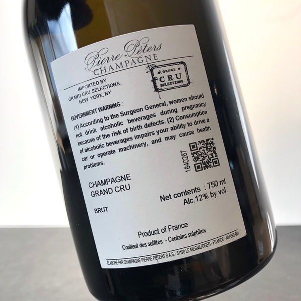 2016 Pierre Peters Cuvee Speciale 'Montjolys' Blanc de Blancs Grand Cru Brut Champagne, France