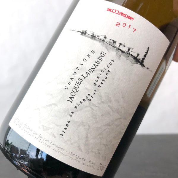 2017 Jacques Lassaigne, Blanc de Blancs Brut Nature Millesimes, Champagne, France