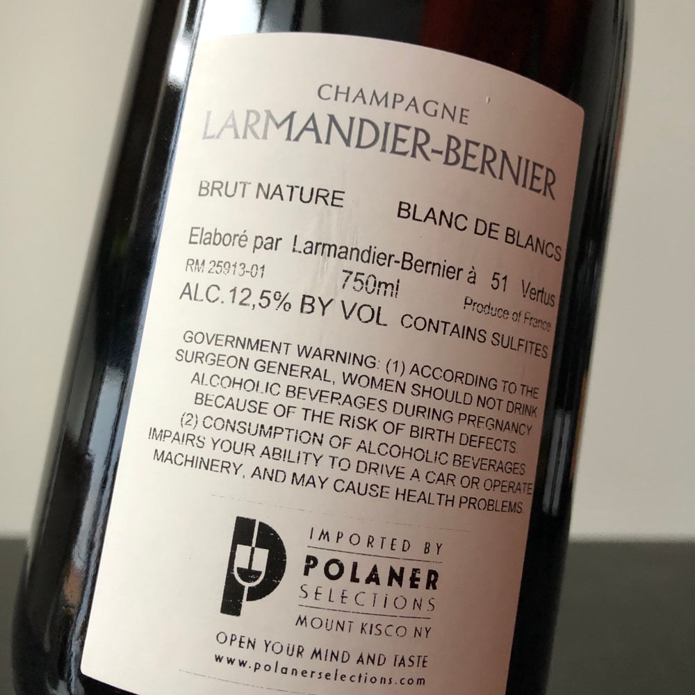 2017 Larmandier-Bernier Terre de Vertus Blanc de Blancs Premier
