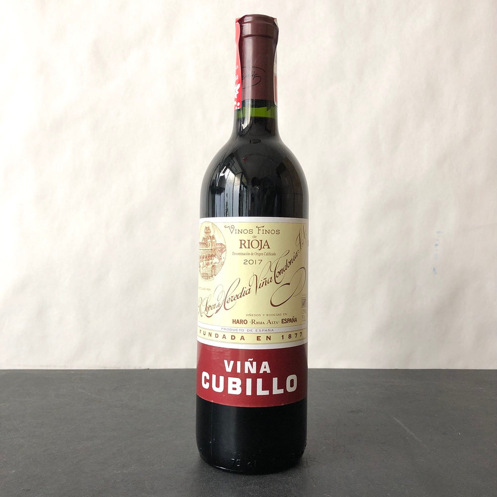 2017 Lopez De Heredia, Rioja Crianza 'Vina Cubillo', Spain