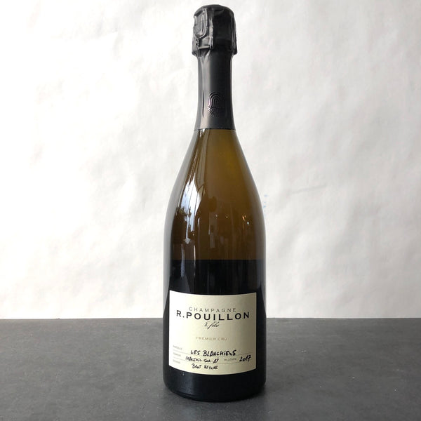 2017 R. Pouillon & Fils Les Blanchiens Premier Cru Brut Nature Champagne, France