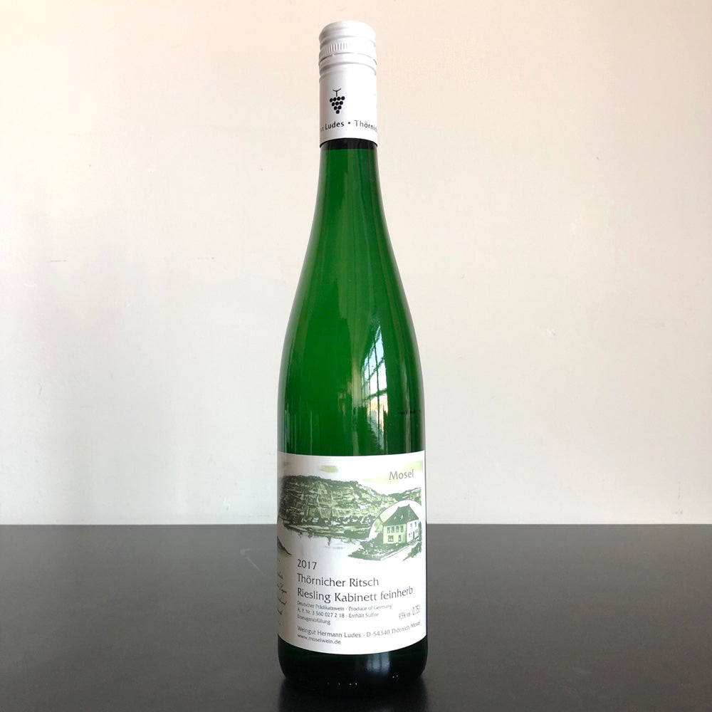 2017 Weingut Hermann Ludes Thornicher Ritsch Riesling Kabinett Feinherb, Mosel, Germany