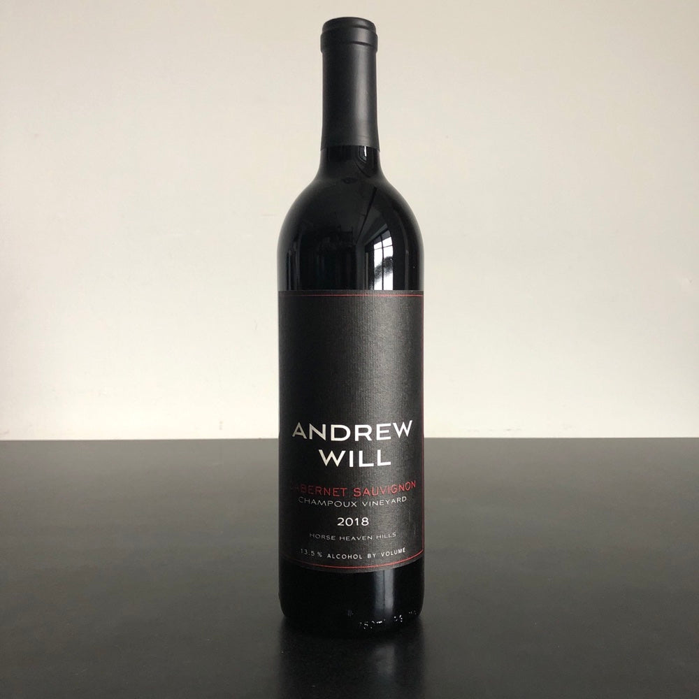 2018 Andrew Will Winery Champoux Vineyard Cabernet Sauvignon, Horse Heaven Hills, USA