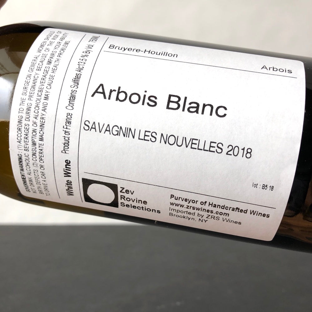 2018 Bruyere & Houillon Arbois-Pupillin Savagnin Vieilles Vignes, Jura, France