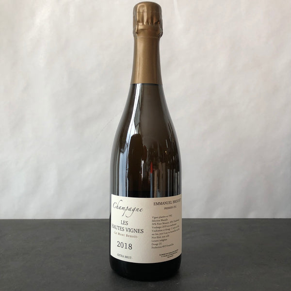 2018 Emmanuel Brochet 'Les Hautes Vignes' Premier Cru Extra Brut, Champagne, France