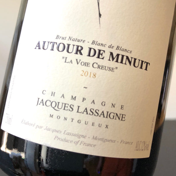 2018 Jacques Lassaigne 'Autour de Minuit' Blanc de Blancs Brut Nature, Champagne, France