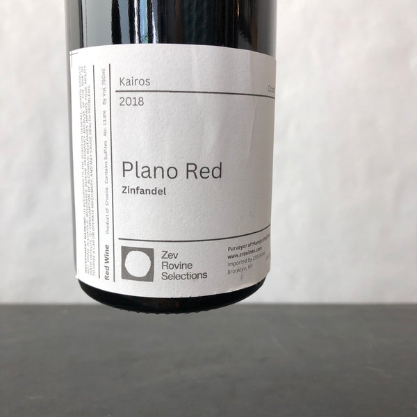 2018 Kairos Vina 'Plano Red' Dalmatia, Croatia