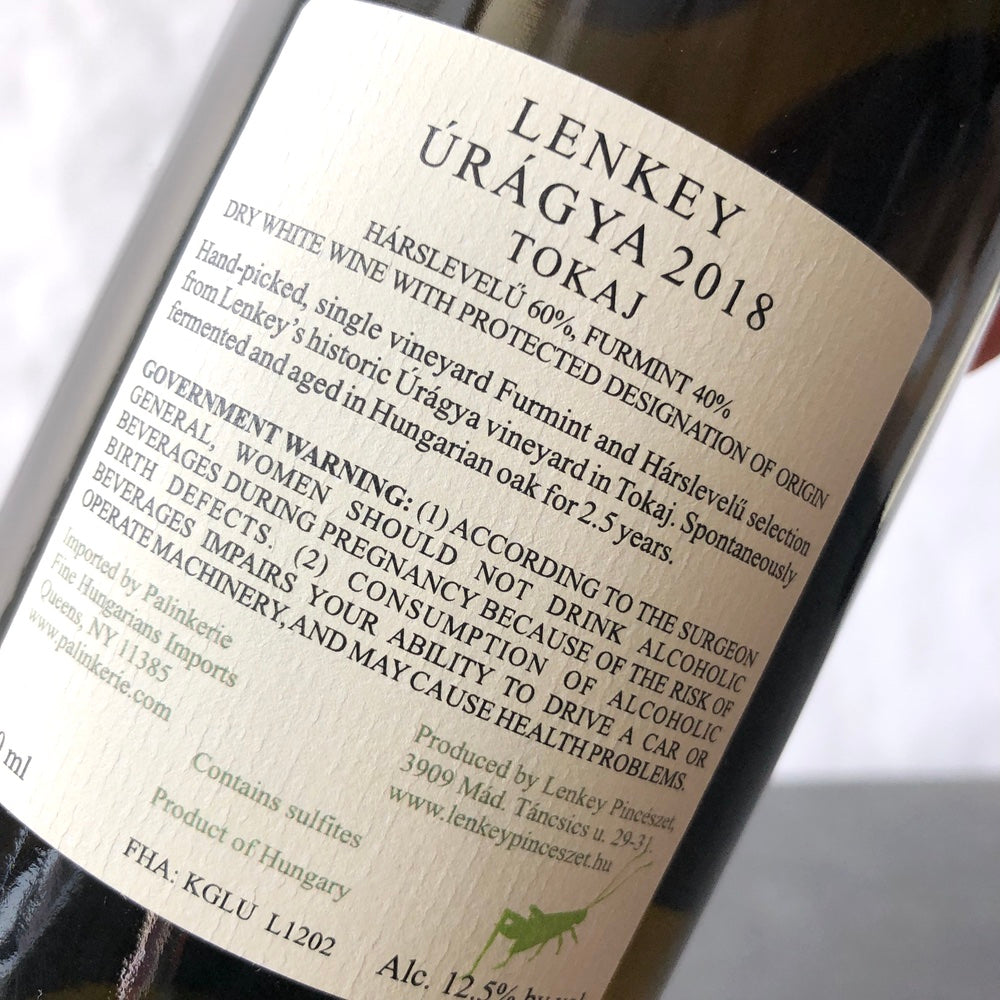 2018 Lenkey Pinceszet -  Úrágya, Tokaj, Hungary