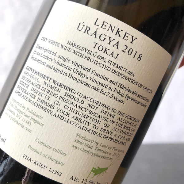 2018 Lenkey Pinceszet -  Úrágya, Tokaj, Hungary