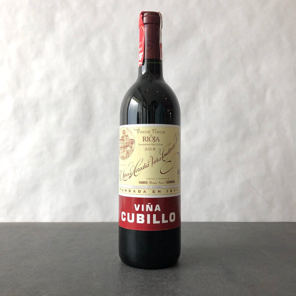 2018 Lopez De Heredia, Rioja Crianza 'Vina Cubillo', Spain