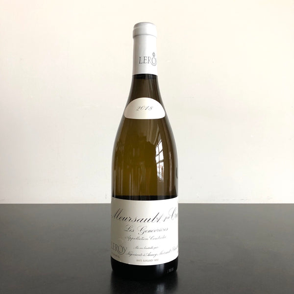 2018 Maison Leroy Les Genevrieres Meursault 1er Cru