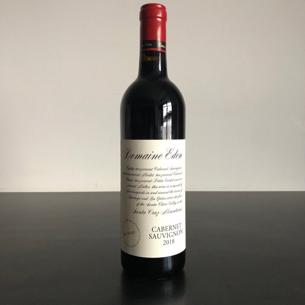 2018 Mount Eden Vineyards 'Domaine Eden' Cabernet Sauvignon Santa Cruz Mountains, USA