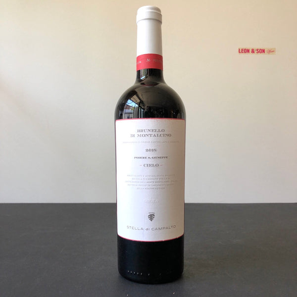 2018 Stella di Campalto 'Cielo' Brunello di Montalcino Riserva DOCG, Tuscany, Italy