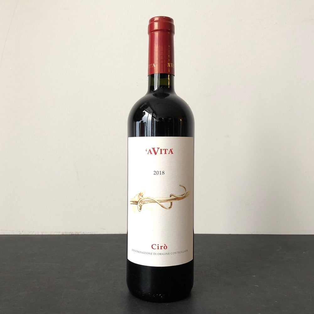 2018 'A Vita Ciro Rosso Classico Superiore Riserva, Calabria, Italy