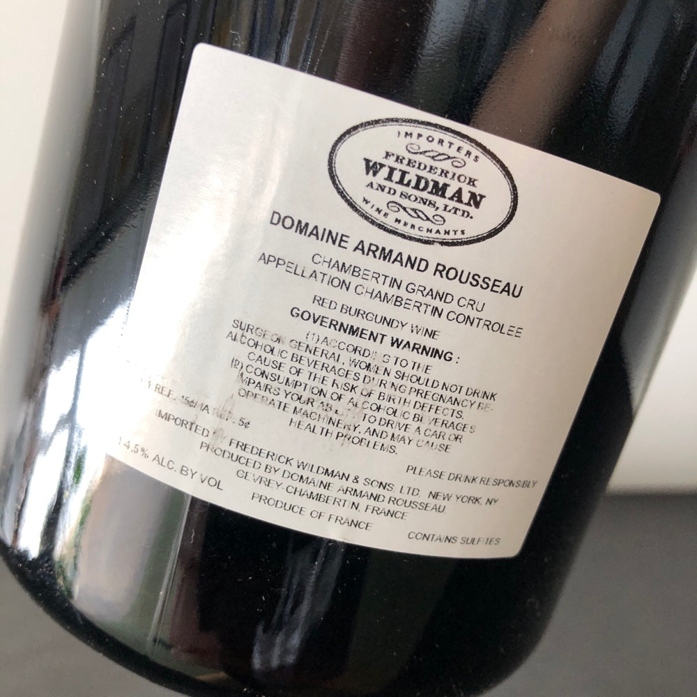 2019 Domaine Armand Rousseau Pere et Fils Chambertin Grand Cru Cote de Nuits, France 1.5L Magnum