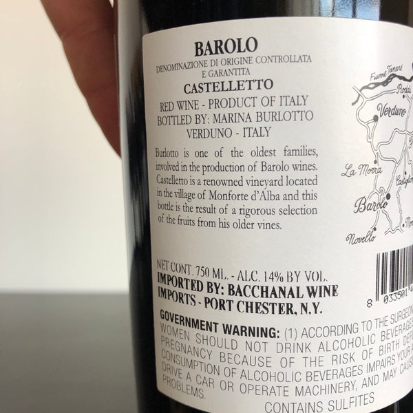 2020 G. B. Burlotto Castelletto Barolo DOCG, Italy