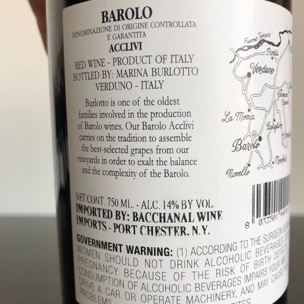 2021 G.B. Burlotto, Barolo Acclivi, Piedmont, Italy