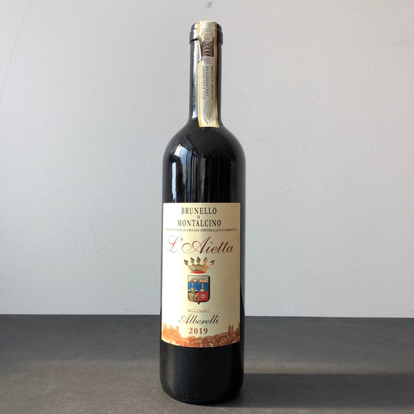 2019 L'Aietta, Brunello di Montalcino 'Alberelli', Tuscany, Italy