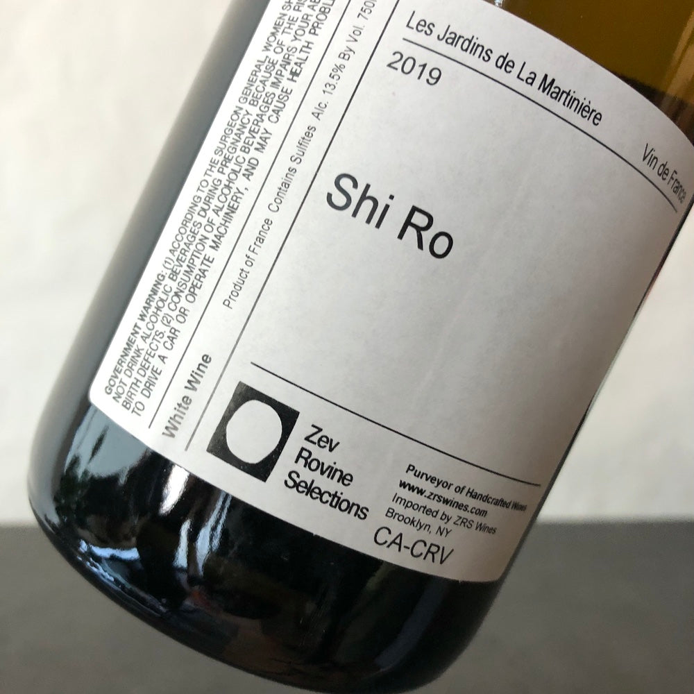 2019 Les Jardins de La Martiniere Shi Ro, Loire, Vin de France