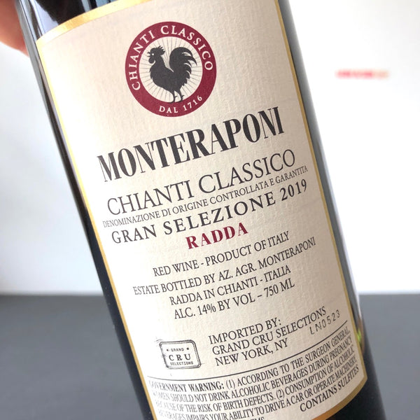 2019 Monteraponi Chianti Classico Gran Selezione 'Bragantino' DOCG, Italy