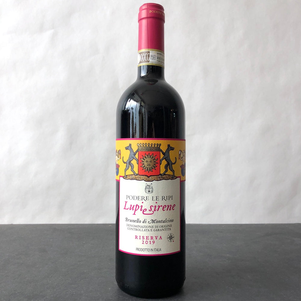 2019 Podere Le Ripi 'Lupi e Sirene' Riserva, Brunello di Montalcino DOCG, Italy