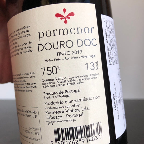 2019 Pormenor Tinto, Douro, Portugal