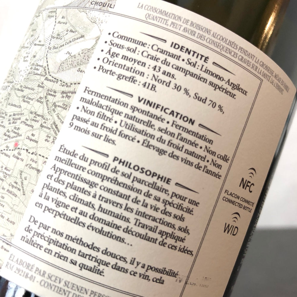 2019 Suenen 'Les Robarts' Grand Cru Cramant Blanc de Blancs Extra Brut, Champagne, France