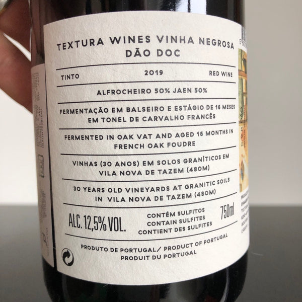 2019 Textura Vinha Negrosa, Dao, Portugal