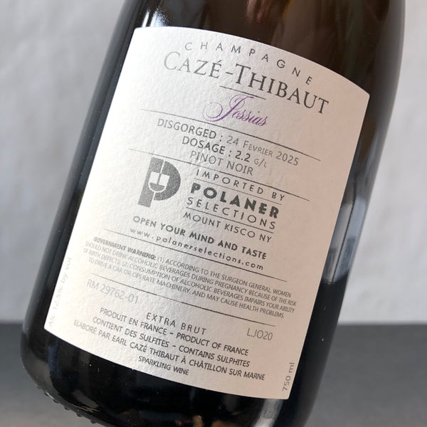 2020 Caze-Thibaut Rose 'Jossias' , Champagne, France