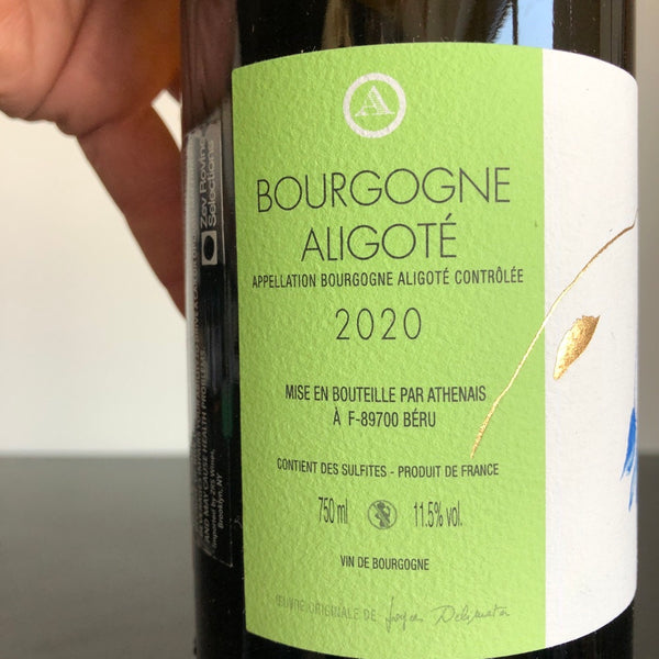 2020 Chateau de Beru 'Les vins d’Athénaïs' Bourgogne Aligote