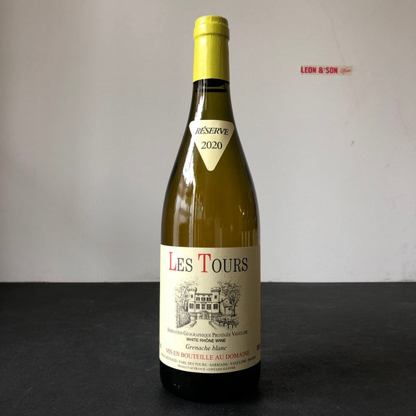 2020 Château des Tours (Rayas) Tours Grenache Blanc IGP Vaucluse, France