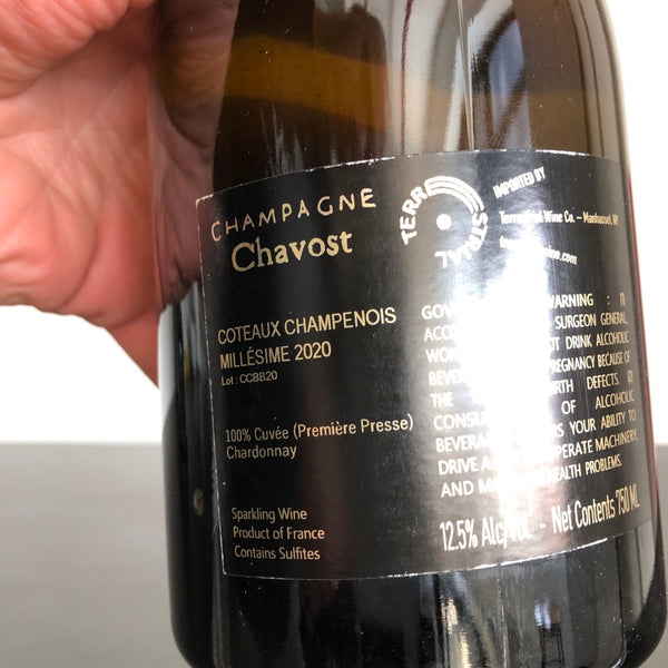 2020 Chavost Coteaux Champenois Champagne, France