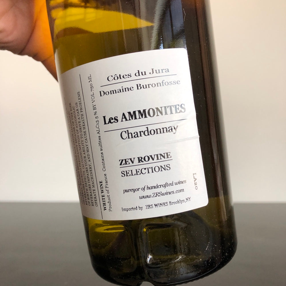 2020 Domaine Buronfosse Les Ammonites Cotes du Jura White, Jura, France