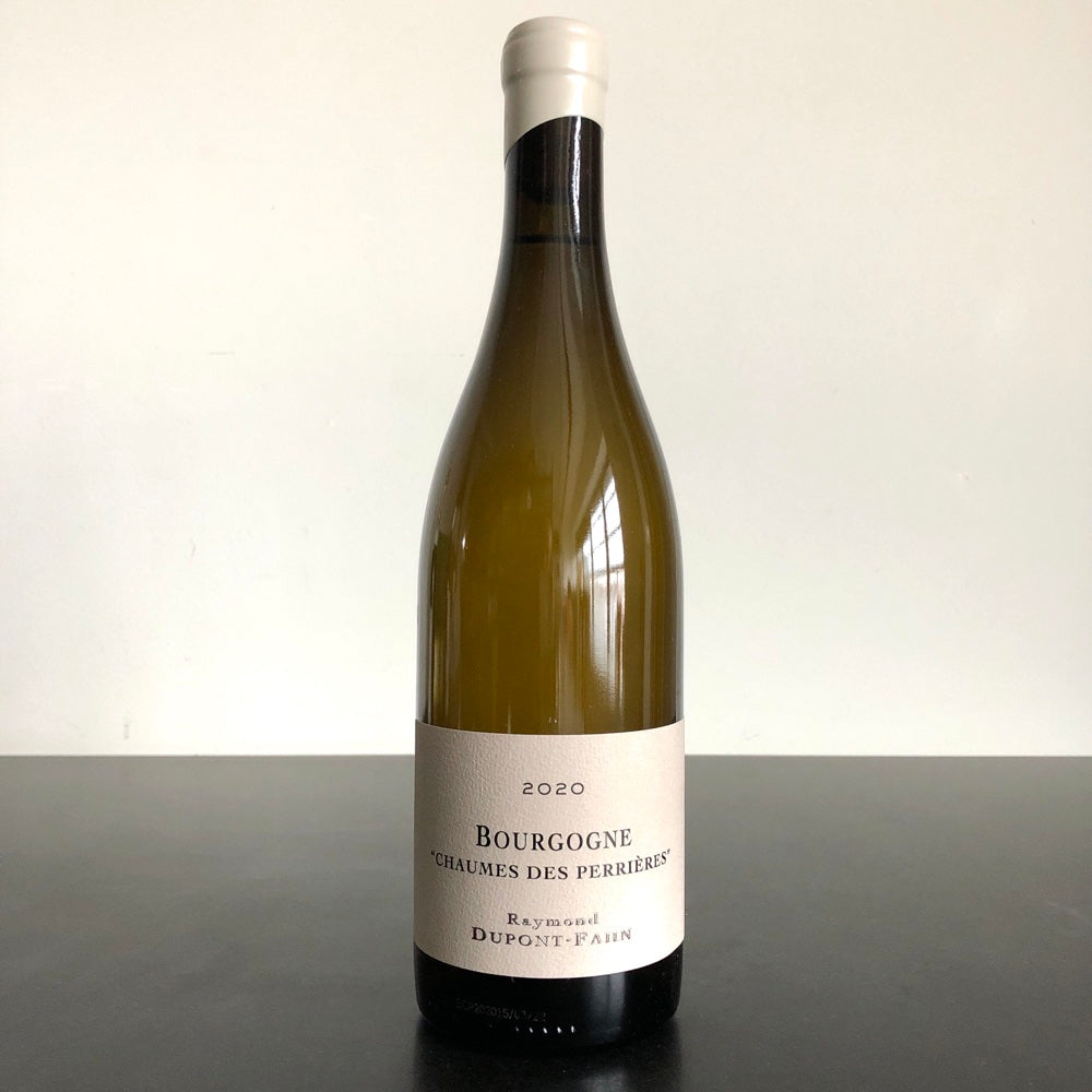 2020 Domaine Dupont-Fahn Bourgogne 'Chaumes des Perrieres', Burgundy, France