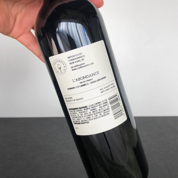 2020 Domaine Les Carmels L'Abondance Cotes de Bordeaux, France