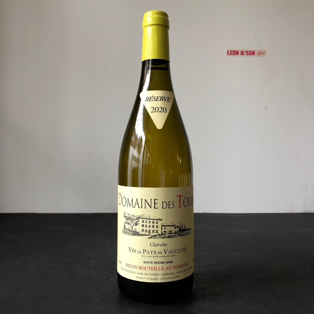 2020 Domaine des Tours (Rayas) Blanc, IGP Vaucluse, France