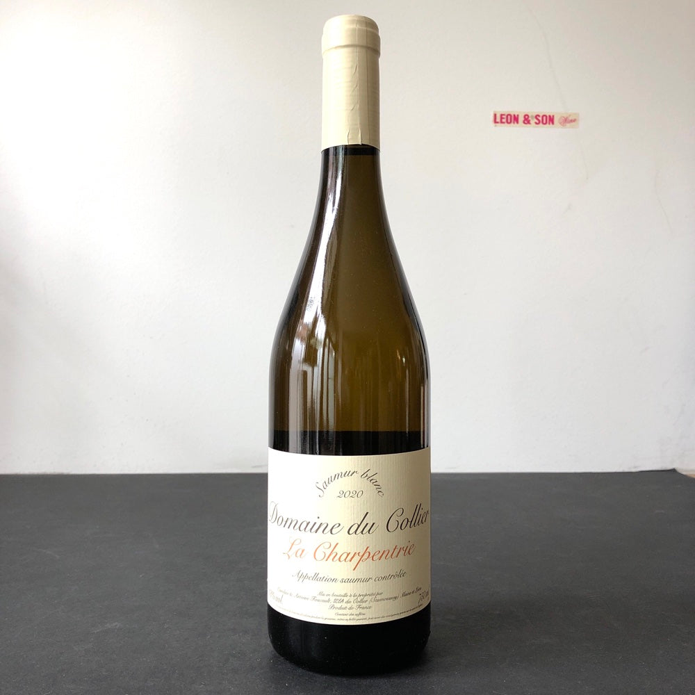 2020 Domaine du Collier Saumur Blanc La Charpenterie, Loire, France