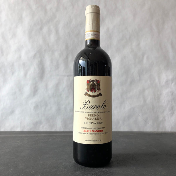 2020 Elio Sandri (Cascina Disa) 'Perno Vigna Disa', Barolo Riserva DOCG, Italy