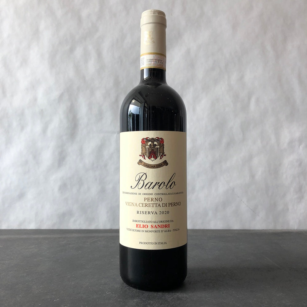 2020 Elio Sandri (Cascina Disa) 'Perno' Vigna Ceretta Riserva, Barolo DOCG, Italy