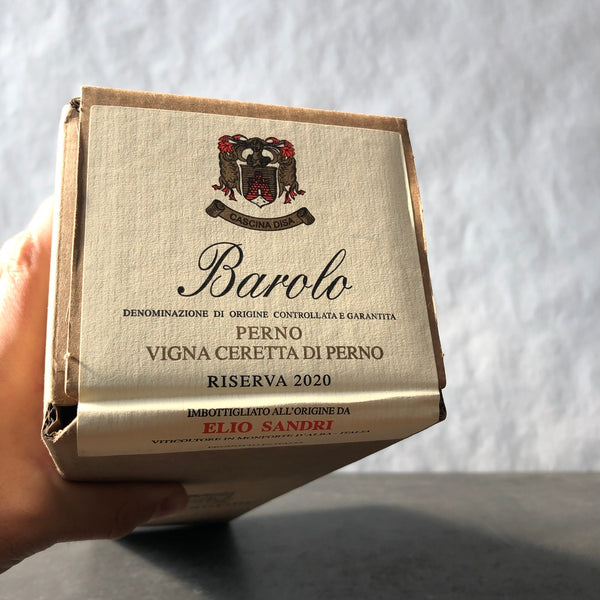 2020 Elio Sandri (Cascina Disa) 'Perno' Vigna Ceretta Riserva, Barolo DOCG, Italy 1.5L Magnum