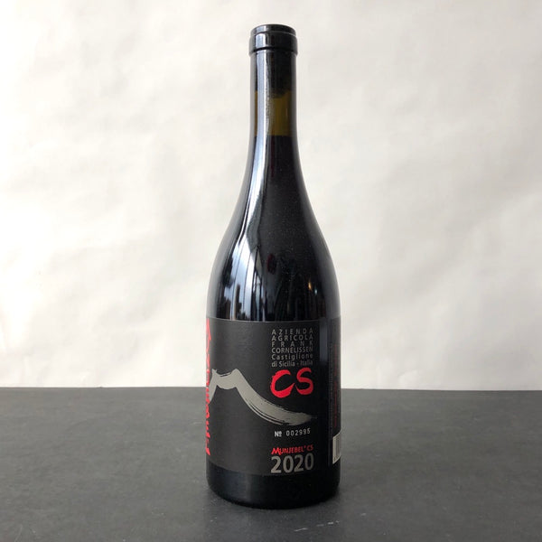 2020 Frank Cornelissen 'Munjebel CS' Terre Siciliane Rosso IGT, Sicily, Italy